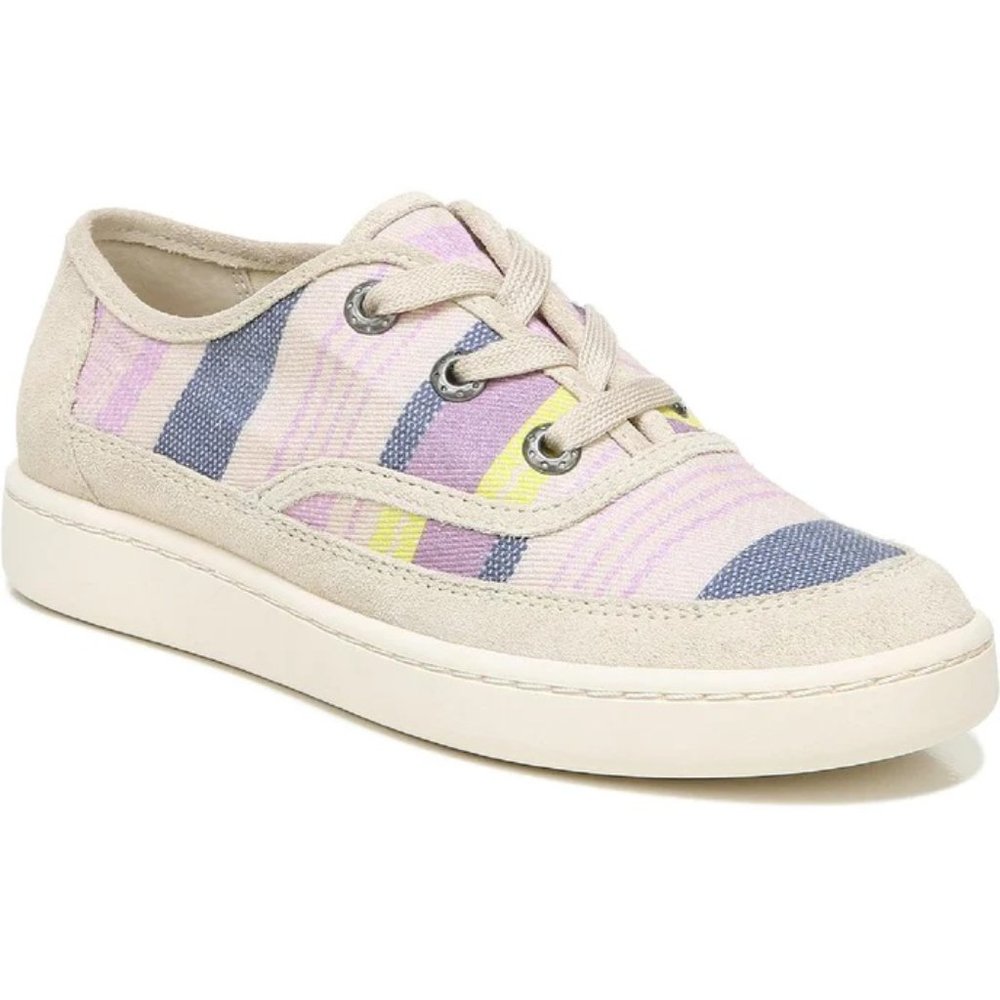 ZODIAC Cheezburger Fabric Suede Lavender Blue Sneakers - NEW IN BOX